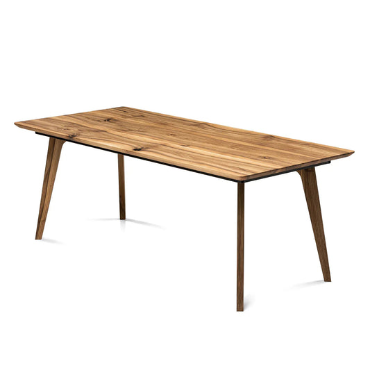 EMMA | Extendable Dining Table – Natural Walnut