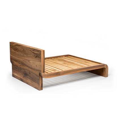 Wooden bed