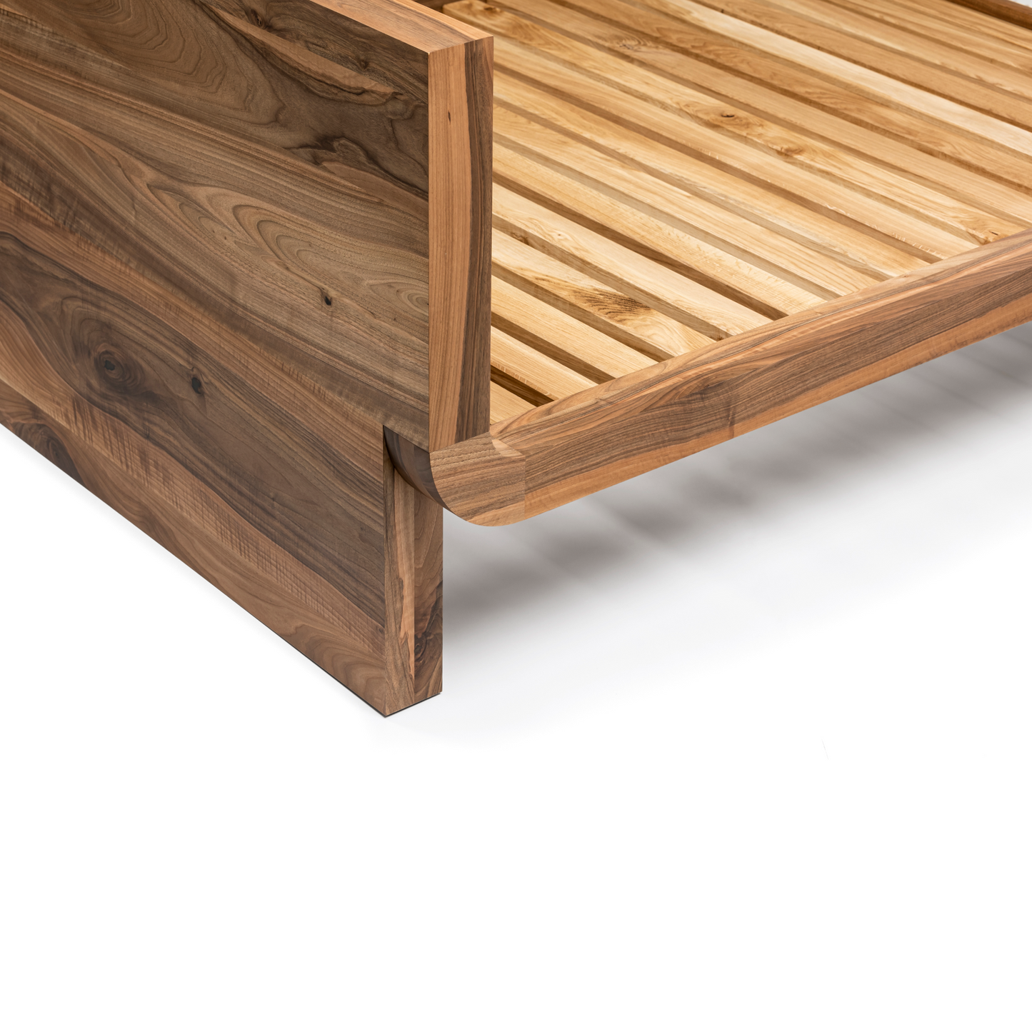 Wooden bed