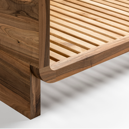 Wooden bed