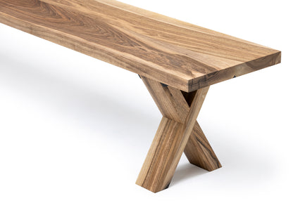 Wooden bench (walnut)
