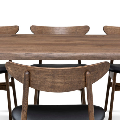 SIENNA | Extendable Dining Table - Chocolate Oak