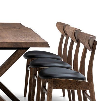 SIENNA | Extendable Dining Table - Chocolate Oak