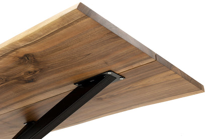 LUNA | Extendable Dining Table – Chocolate Walnut