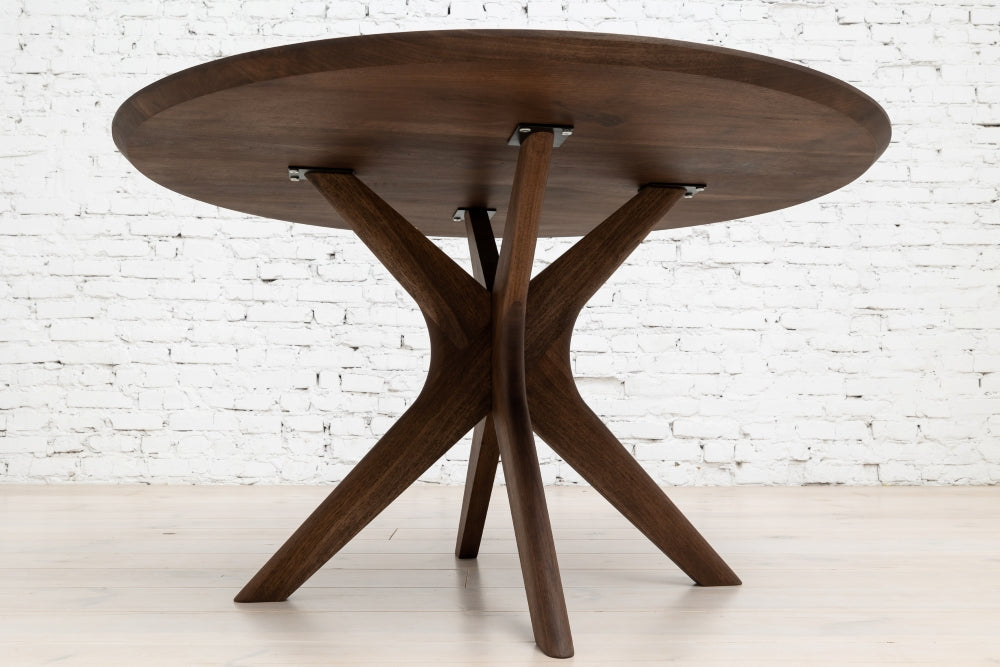 ADELE | Extendable Round Dining Table – Solid Oak