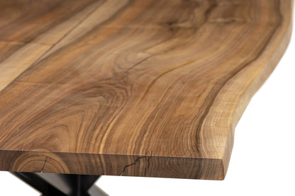 LUNA | Extendable Dining Table – Natural Walnut