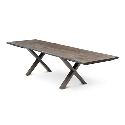 SIENNA | Extendable Dining Table - Charcoal Oak
