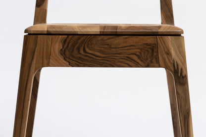 OXFORD | Chaise de salle à manger en noyer massif