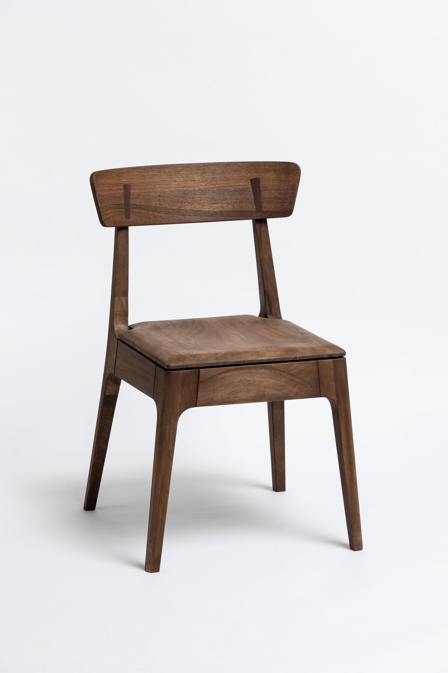 OXFORD | Chaise de salle à manger en noyer massif