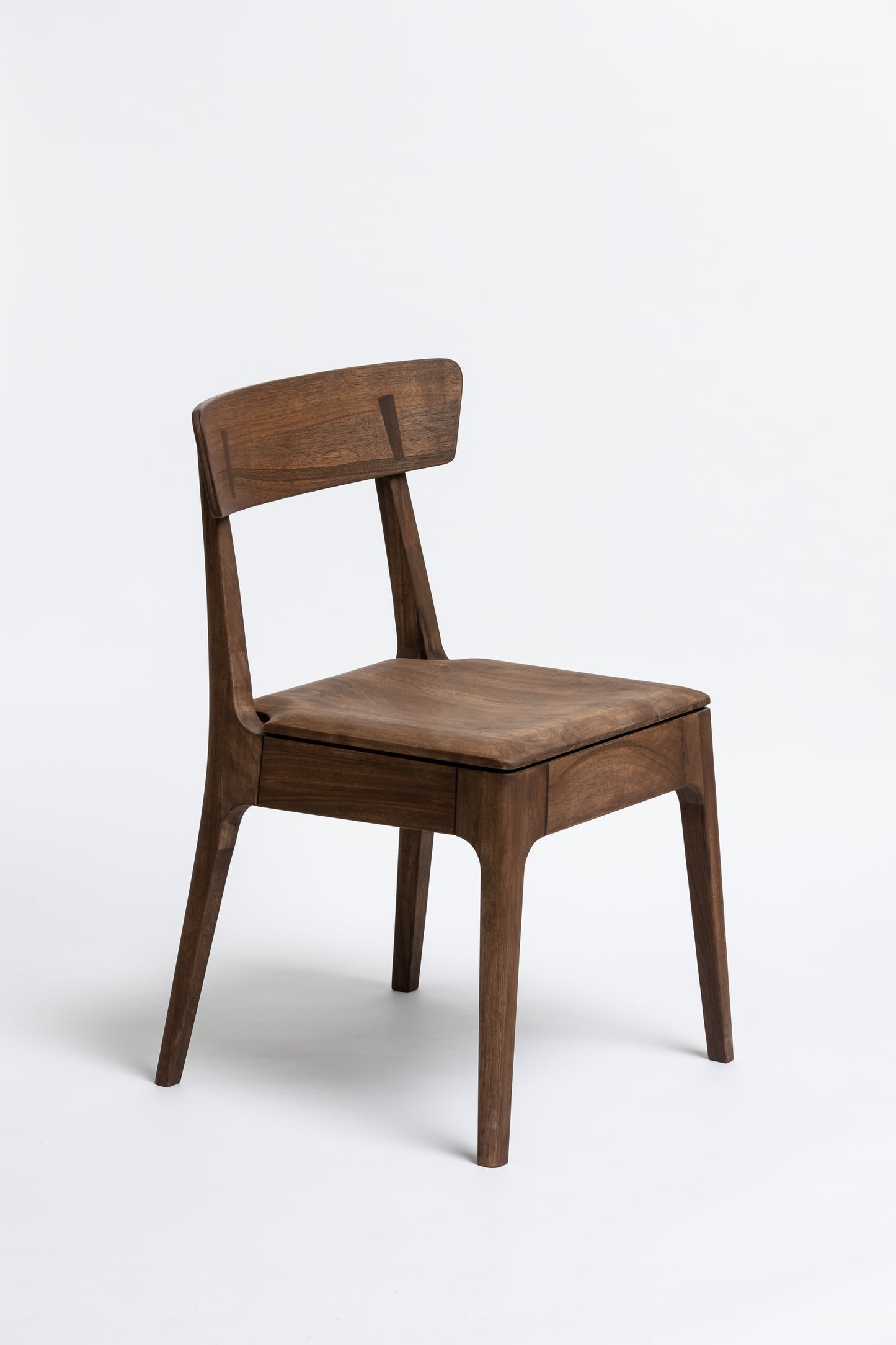 OXFORD | Chaise de salle à manger en noyer massif