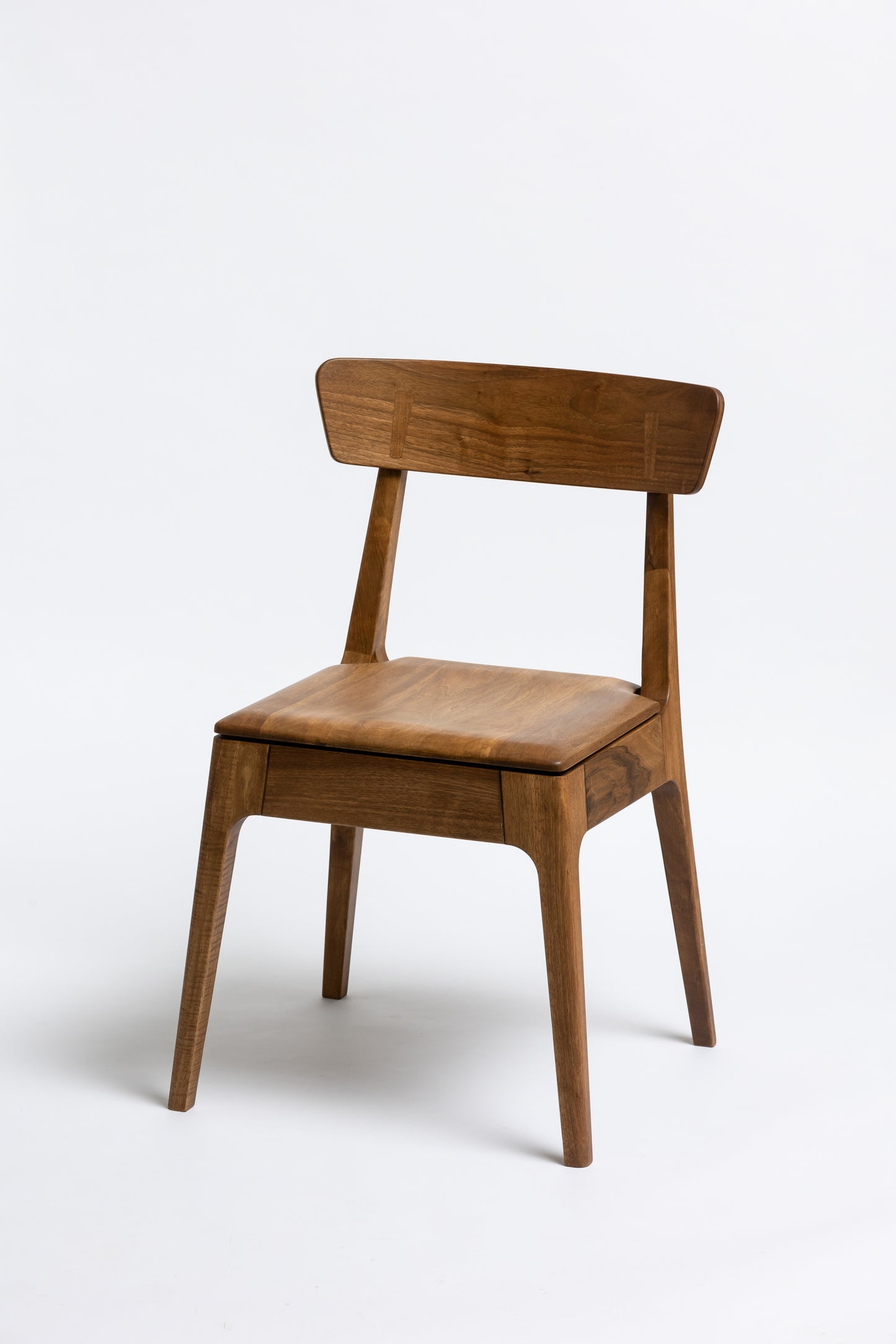 OXFORD | Chaise de salle à manger en noyer massif