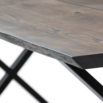 SIENNA | Extendable Dining Table - Charcoal Oak