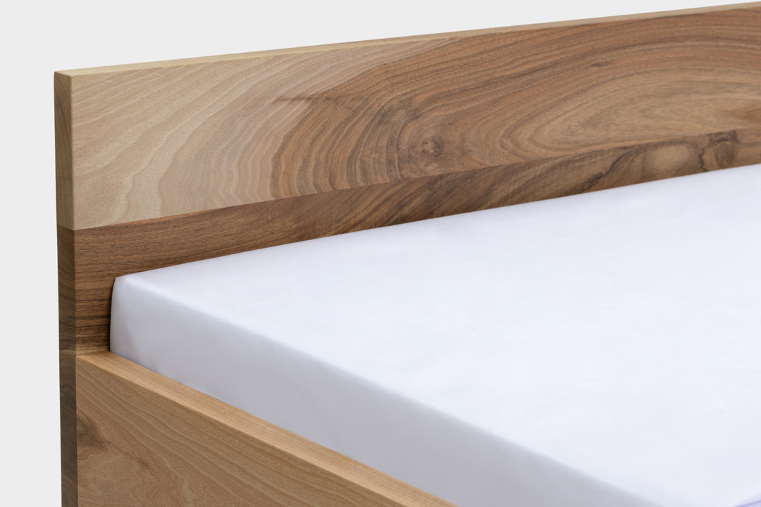 Modern wooden bed