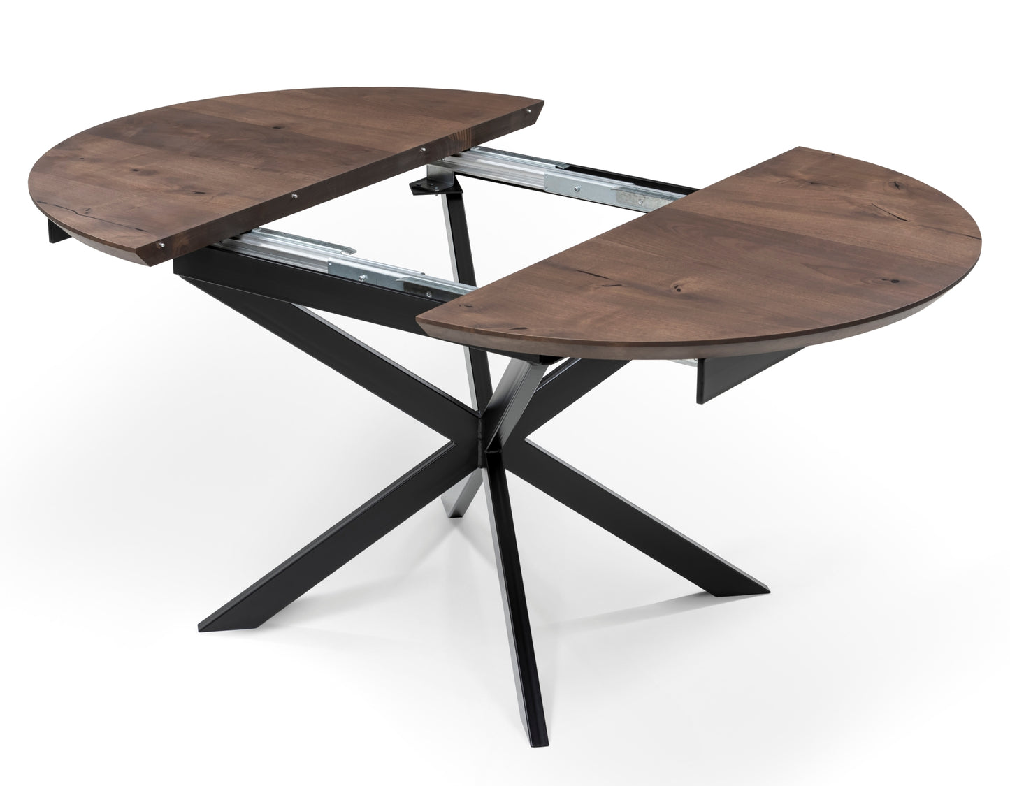 MABEL | Table à manger ronde extensible en bois massif