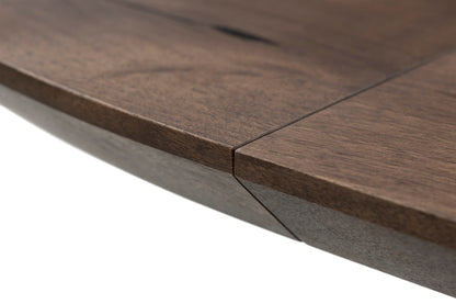 MABEL | Table à manger ronde extensible en bois massif