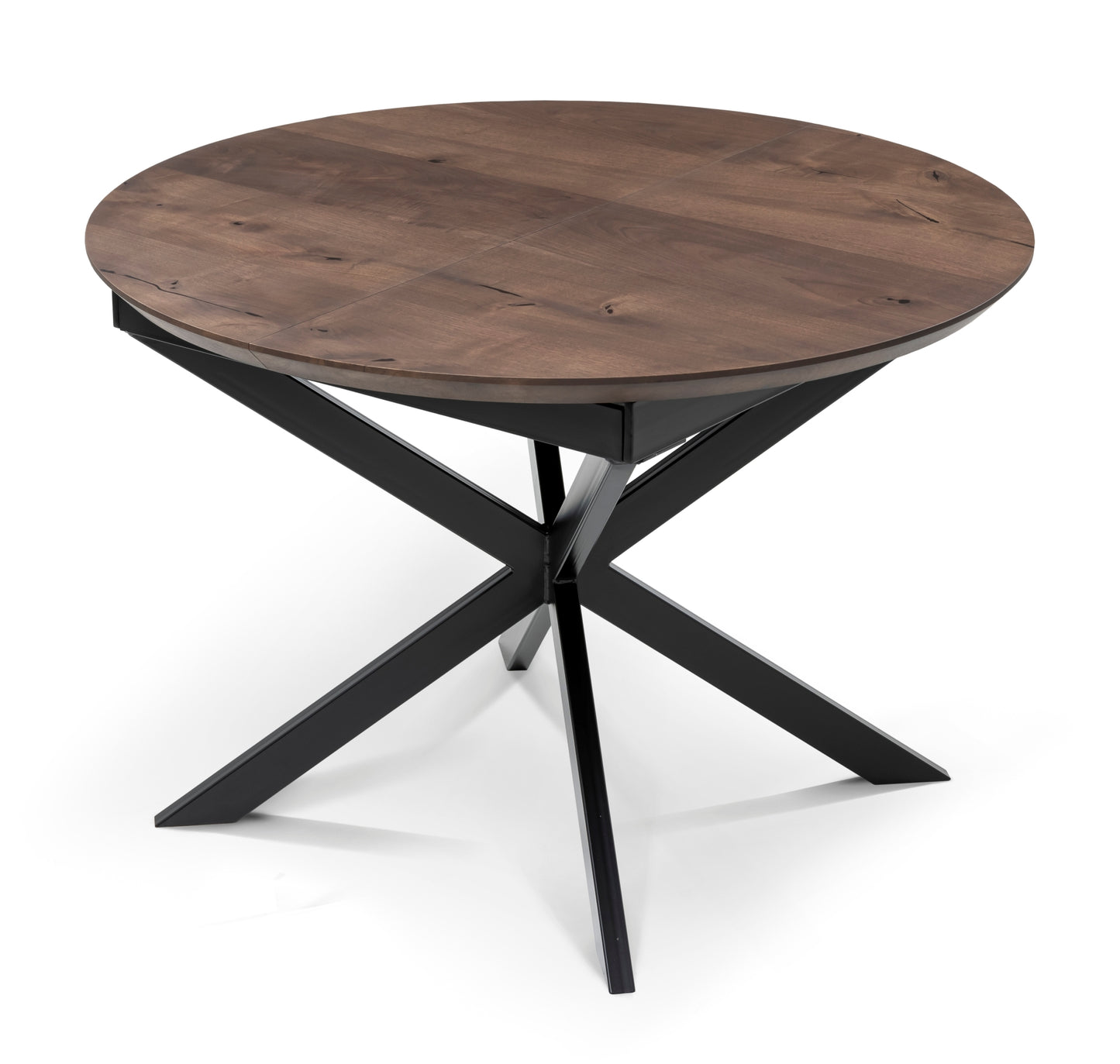 MABEL | Table à manger ronde extensible en bois massif