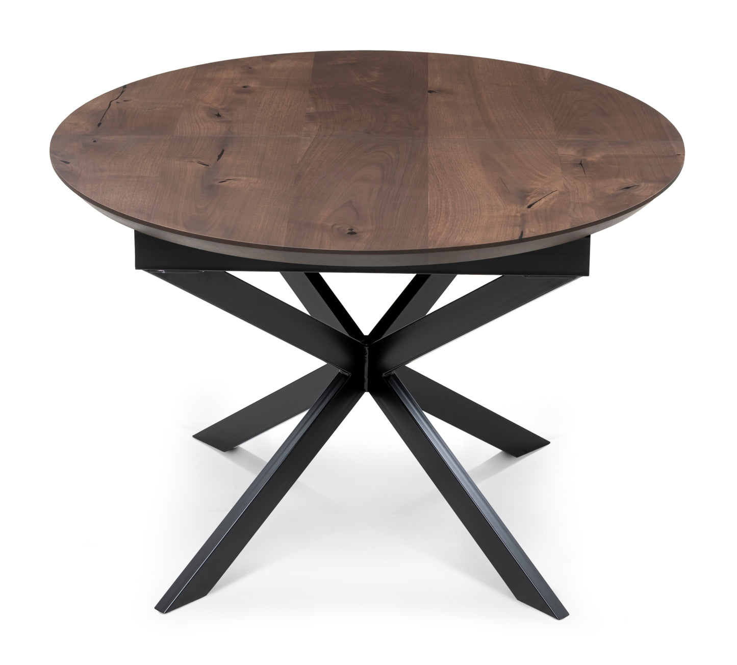 MABEL | Table à manger ronde extensible en bois massif
