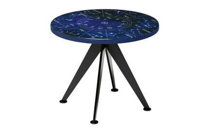 CELESTIS | Zodiac Wheel – Round Coffee Table