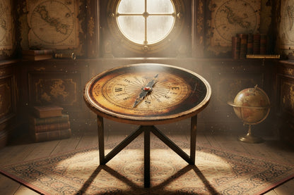 ODYSSEA | Compass Rose – Ronde salontafel