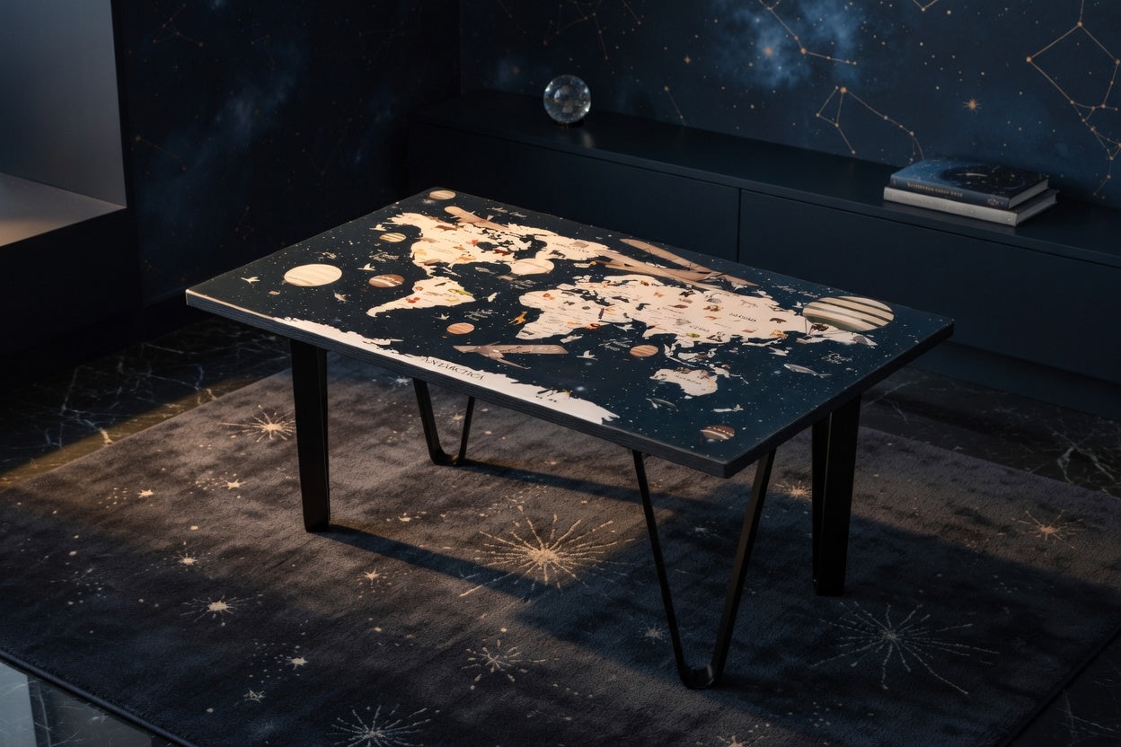 ATLAS | Nocturne Atlas – Rektangulärt soffbord