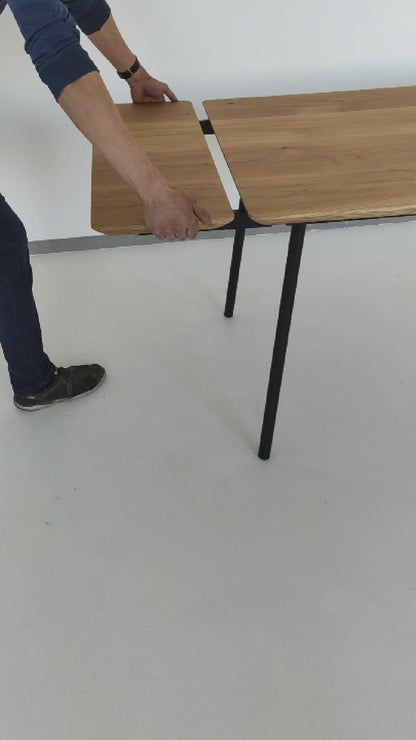 GENEVA | Extendable Dining Table – Solid Oak