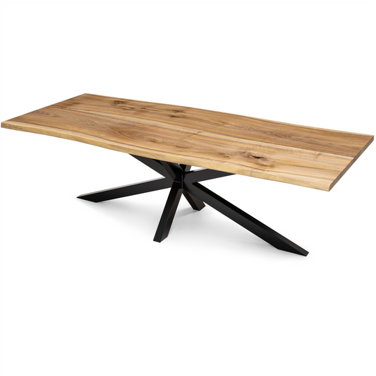 LUNA | Extendable Dining Table – Natural Walnut